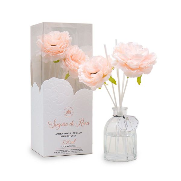 (6) mikado brocado suspiro de rosa 120ml