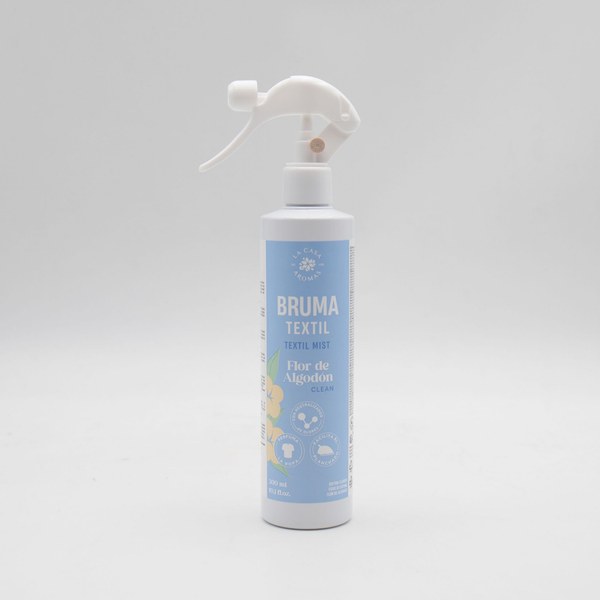 (8) bruma textil flor de algodon 300ml ca