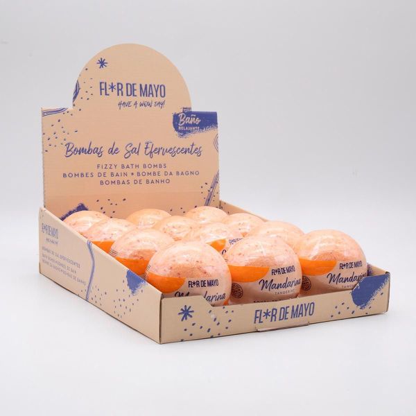 (12) bombas sal efer. 200 gr mandarina