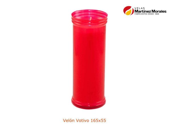 Velón Votivo V-5L Rojo