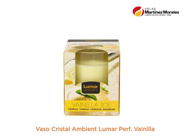 Vaso Lumar Aromatic Perf. Vainilla