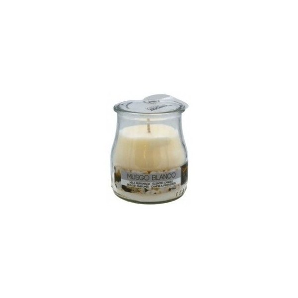 Vaso Yogurt Perf. Musgo Blanco
