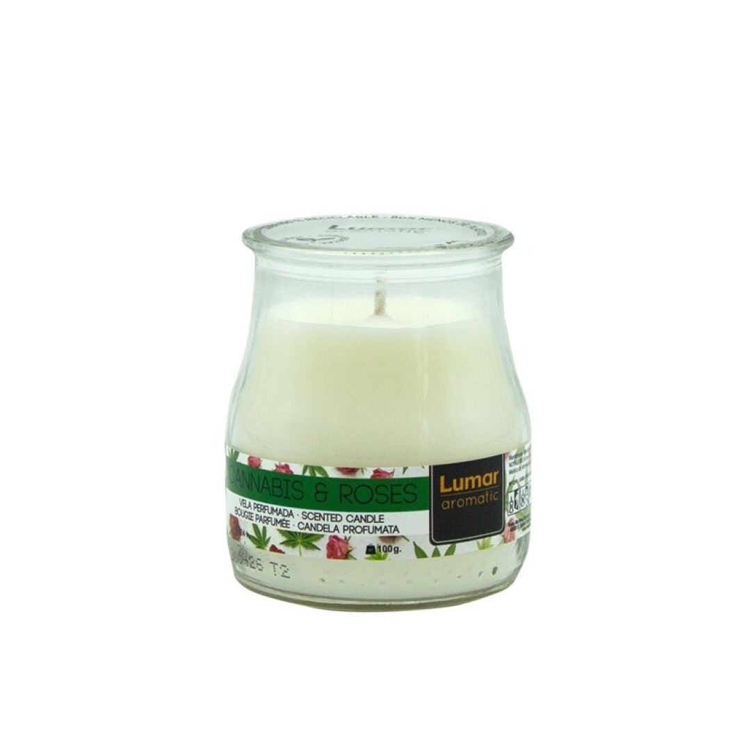 Vaso yogurt perf. cannabis & rose