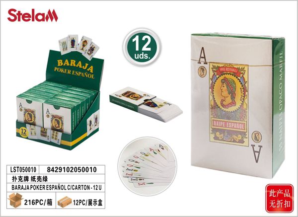 Baraja poker c/carton