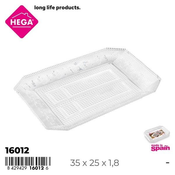 Bandeja rectan 35x25cm