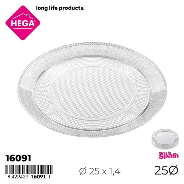 Bandeja luxe "edonda 25cm