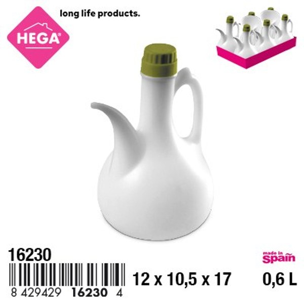 Aceitera granada 0,6 l.