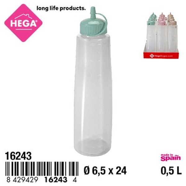 Bote dosicador graduado 0.5l