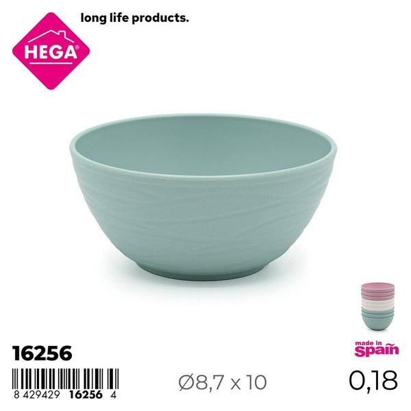 Cuenco vajilla nido 0,180l. surtido pastel