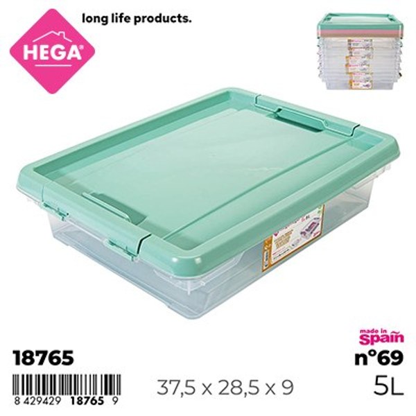 Caja nº69 new box con cierres 5 l.