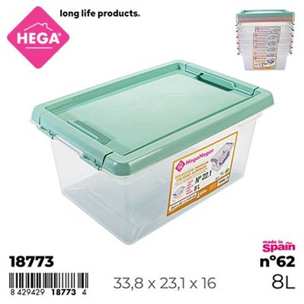 Caja nº62 new box con cierres 8 l.