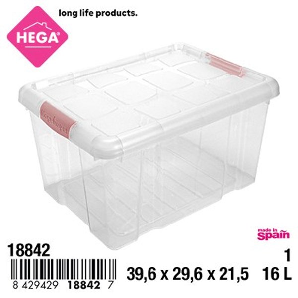 Caja n°1 new box con cierres 16 l.