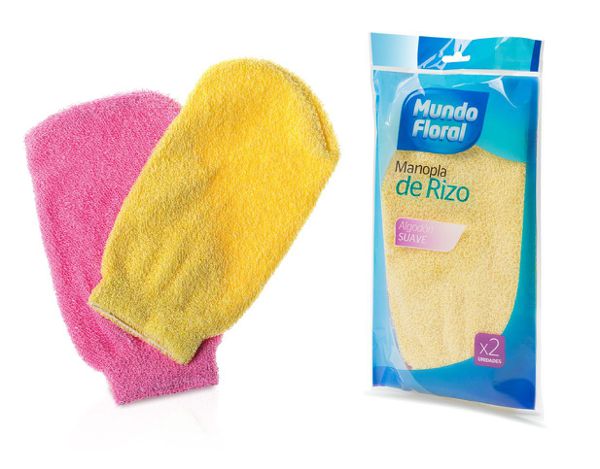 Tobain manopla rizo 2 unds