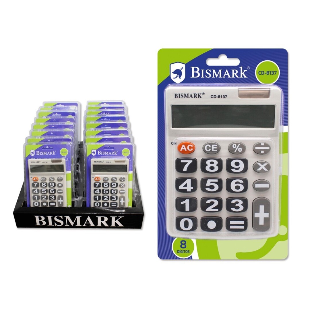 Calculadora 8 digit. big 8137