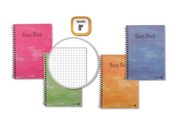 Golden cuaderno t.n. 8 80h natural