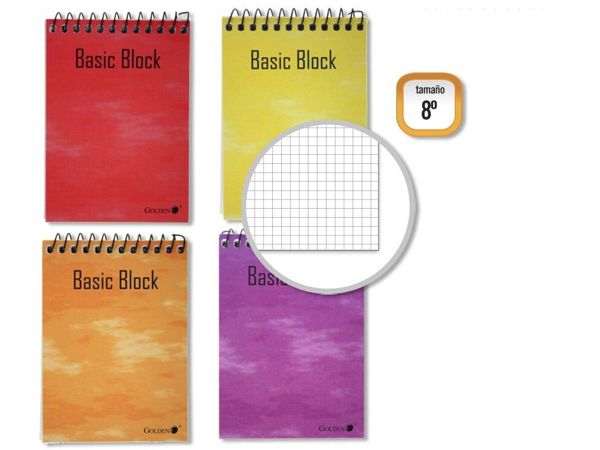 Golden cuaderno t.n.8 105 155 80 h.apaisado