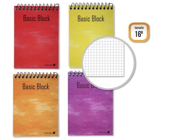 Golden cuaderno t.n. 16 80h apaisado