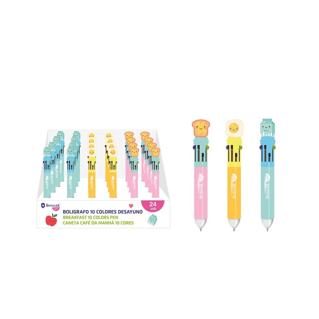 Boligrafo cool 10 colores