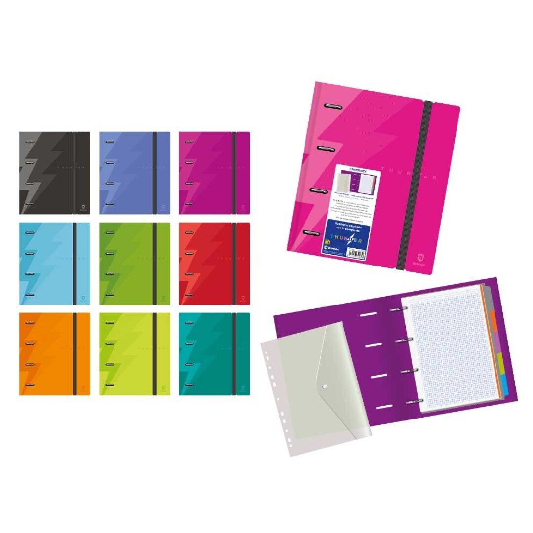 Carpeblock a4 foam-pp thunder 4a 35d 5 sep+recambio+ +sobre