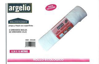 Bayeta rollo ecologica blanca