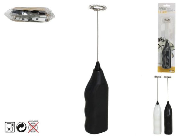 Batidor espumador luxe 20cm