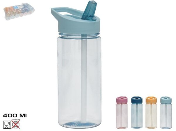 Botella deportes match 400ml 4 colores