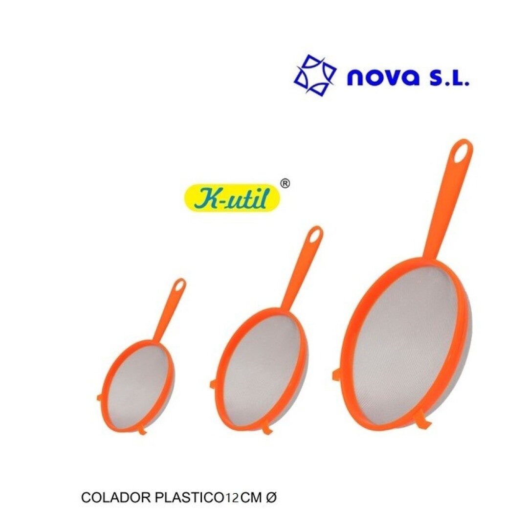 Colador plastico 12cm