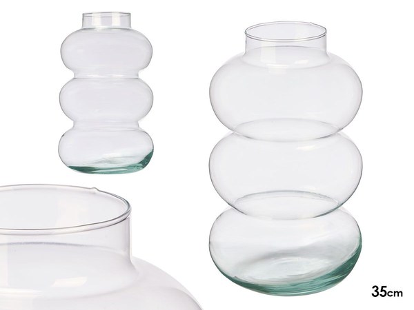 Jarron cristal cloud 35cm