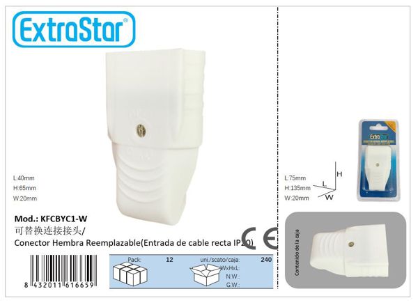 Base enchufe plano 10a/250 bla