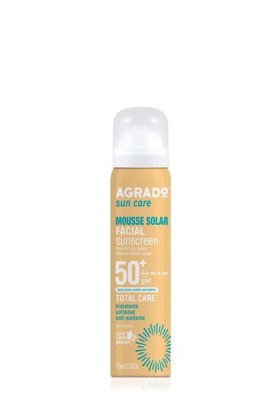 Mousse facial solar spf50 75 ml agrado