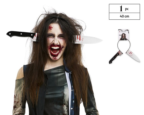 Diadema con cuchillo