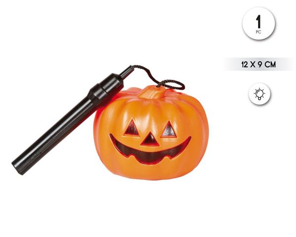 Calabaza con luz mango 12cm