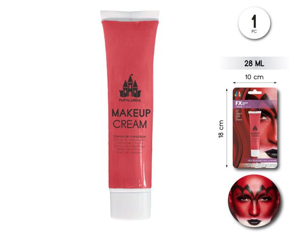 Makeup cream rojo