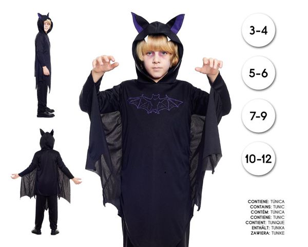 Poncho murciélago 10-12