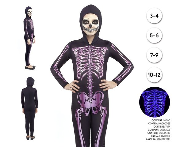Pink skeleton 7-9