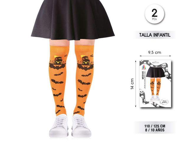 Medias naranjas halloween
