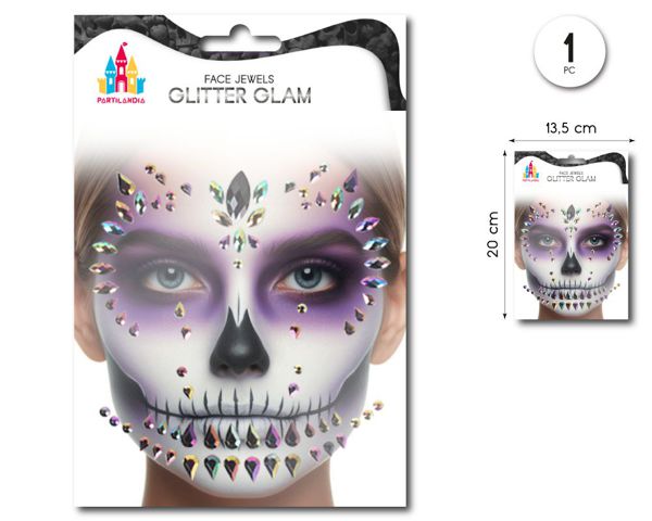 Sticker fashion gem halloween