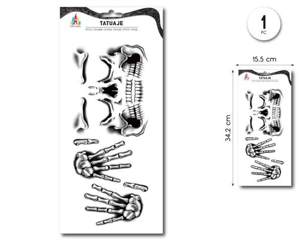 Tatuaje esqueleto