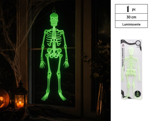 Esqueleto goma fluoresc