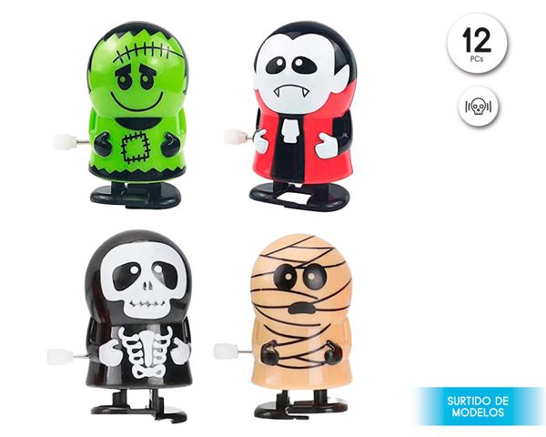Surtido figuras halloween 12pc