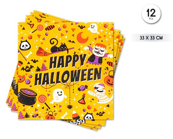 Servilleta hlw print 12pc