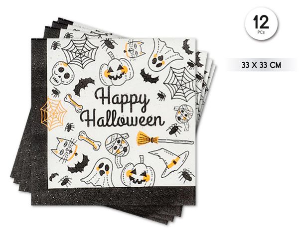 Servilleta hlw print 12pc