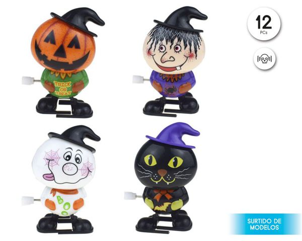 Surtido figuras halloween 12pc