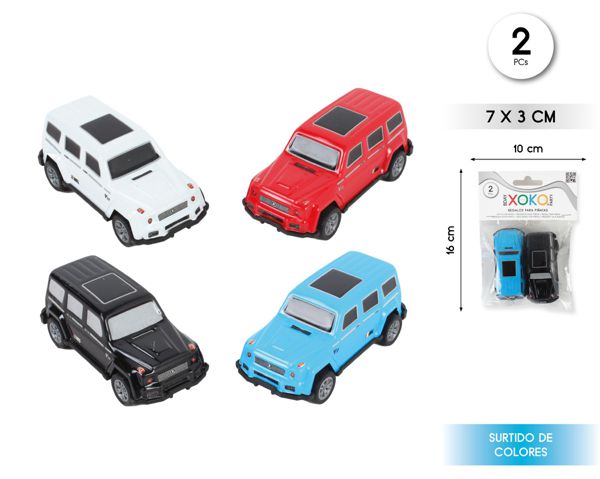 Pack mini todoterreno 2pcs