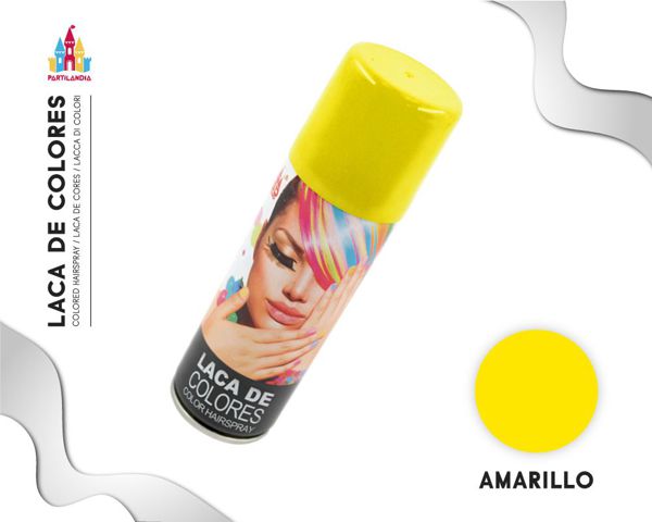 Laca Color Amarillo 125 ml.
