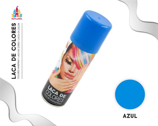 Laca Color Azul 125 ml.