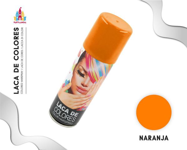 Laca Color Naranja 125 ml.