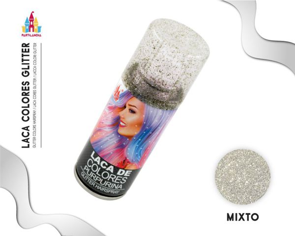 Destellos / Laca Purpurina Mixto 100 ml.