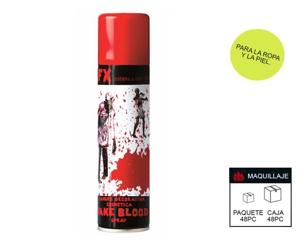 Sangre Spray Cosmética 50ml. (caja expositora de 48 unidades)