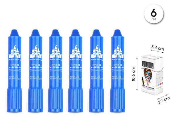 Face stick azul oscuro